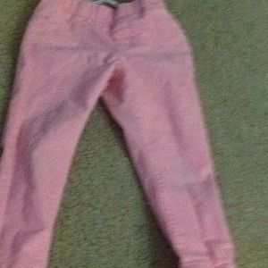 Pink jeans